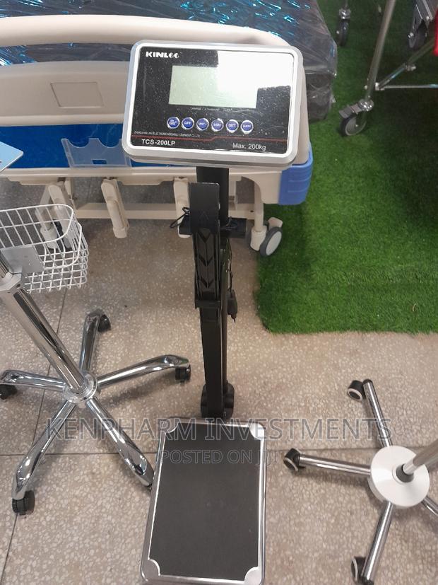 Hospital Digital Weight and Height Machine With BMI - main view
