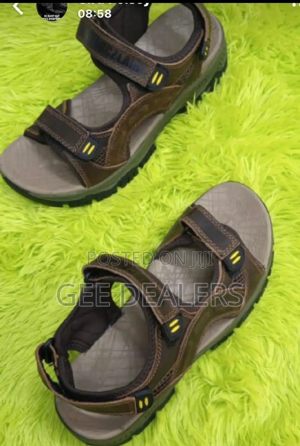 Leather Men Open Shoes 40-45