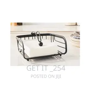 *Nordic Black Serviette Holder*
With Acrylic Base
