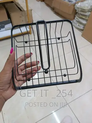 *Nordic Black Serviette Holder*
With Acrylic Base