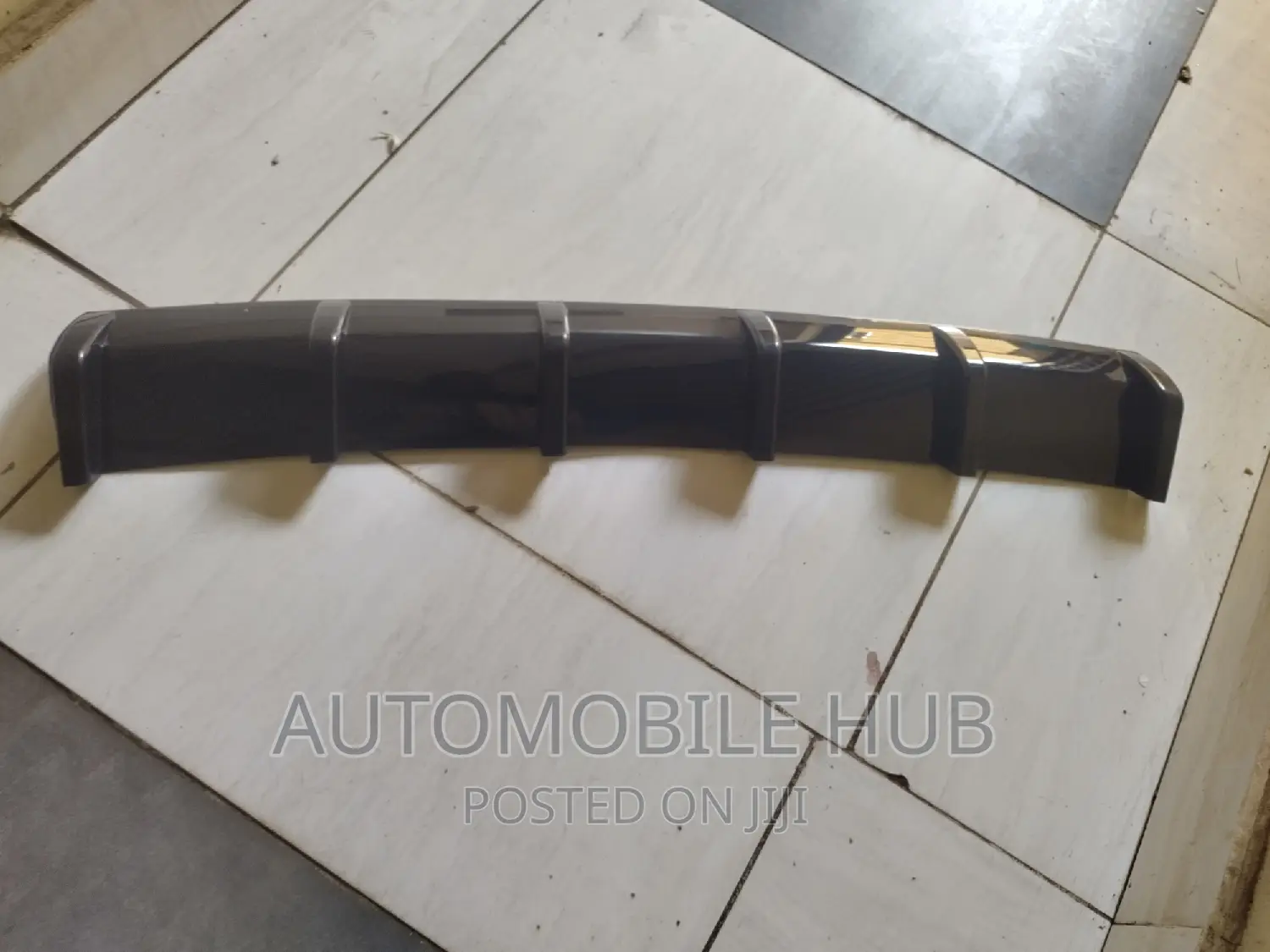 6 Fin Abs Plastic Rear Bumper Diffuser Lip Fender