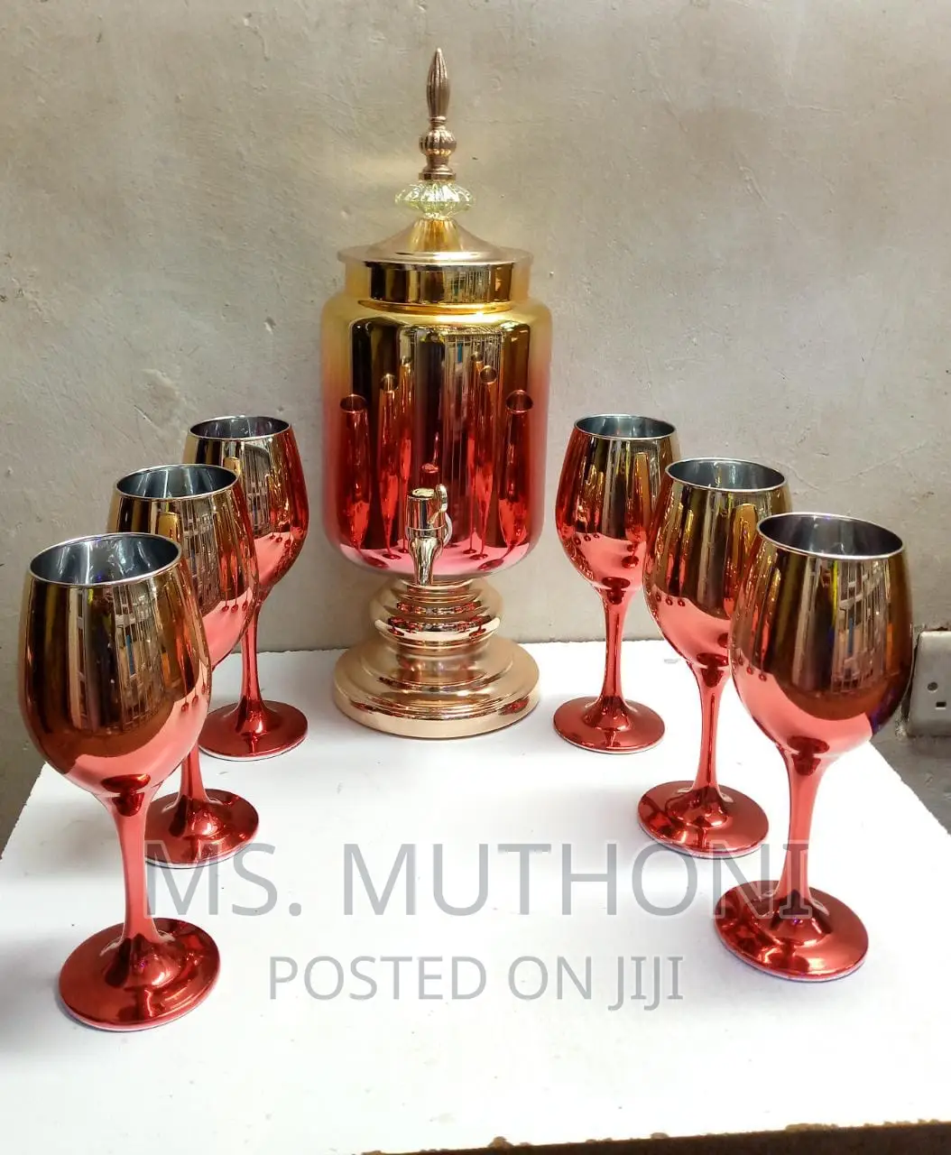 *7 Piece Ombre Decanter Set