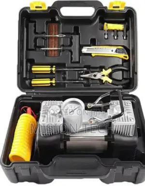Car Air Compressor With Tool Box