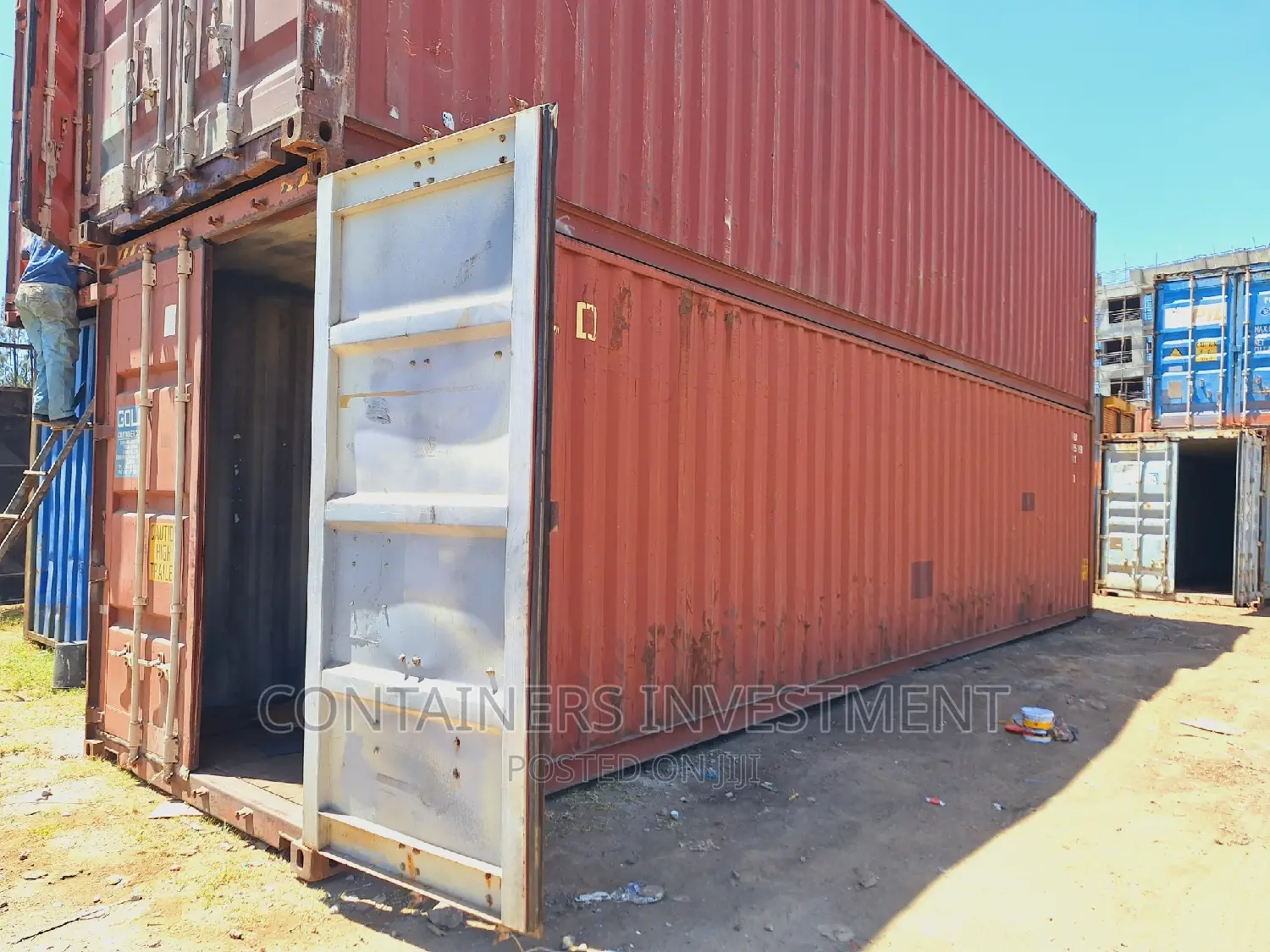 Empty Shipping Containers- For Storage or Any Other Use