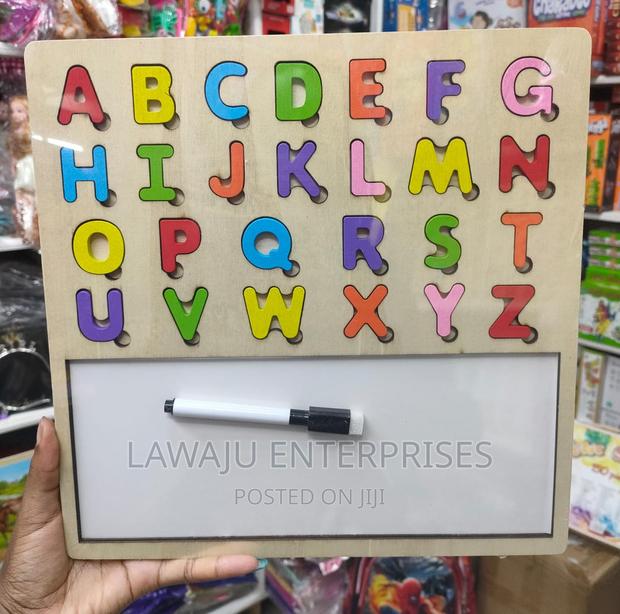 Puzzle Letters With White Board - main view