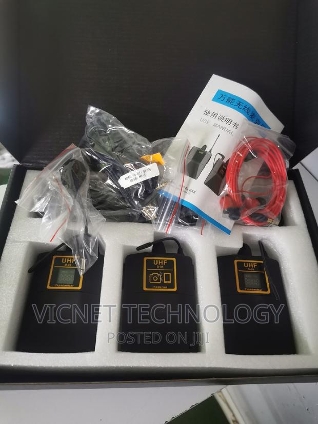 Uhf Senmatian Dual Wireless Microphones 2 in 1 - thumbnail 2