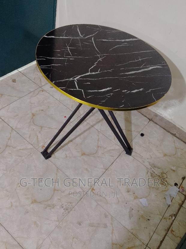 Marble Table!Round Glass Table!Modern Design - main view