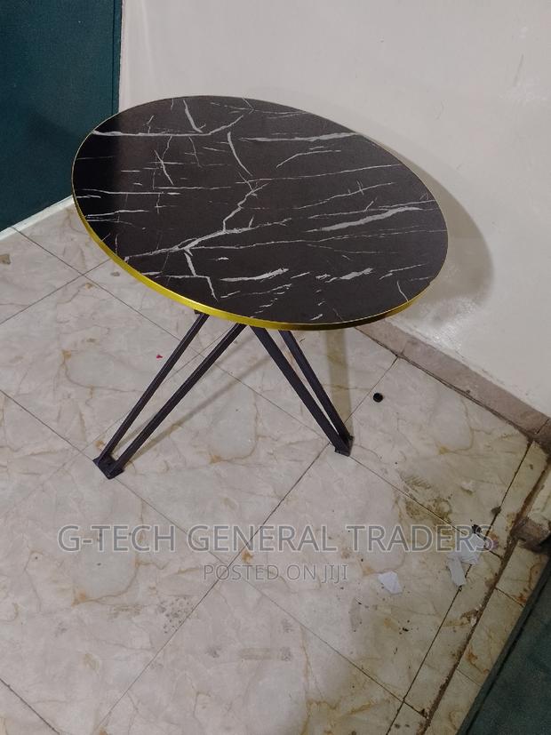 Marble Table!Round Glass Table!Modern Design - thumbnail 2