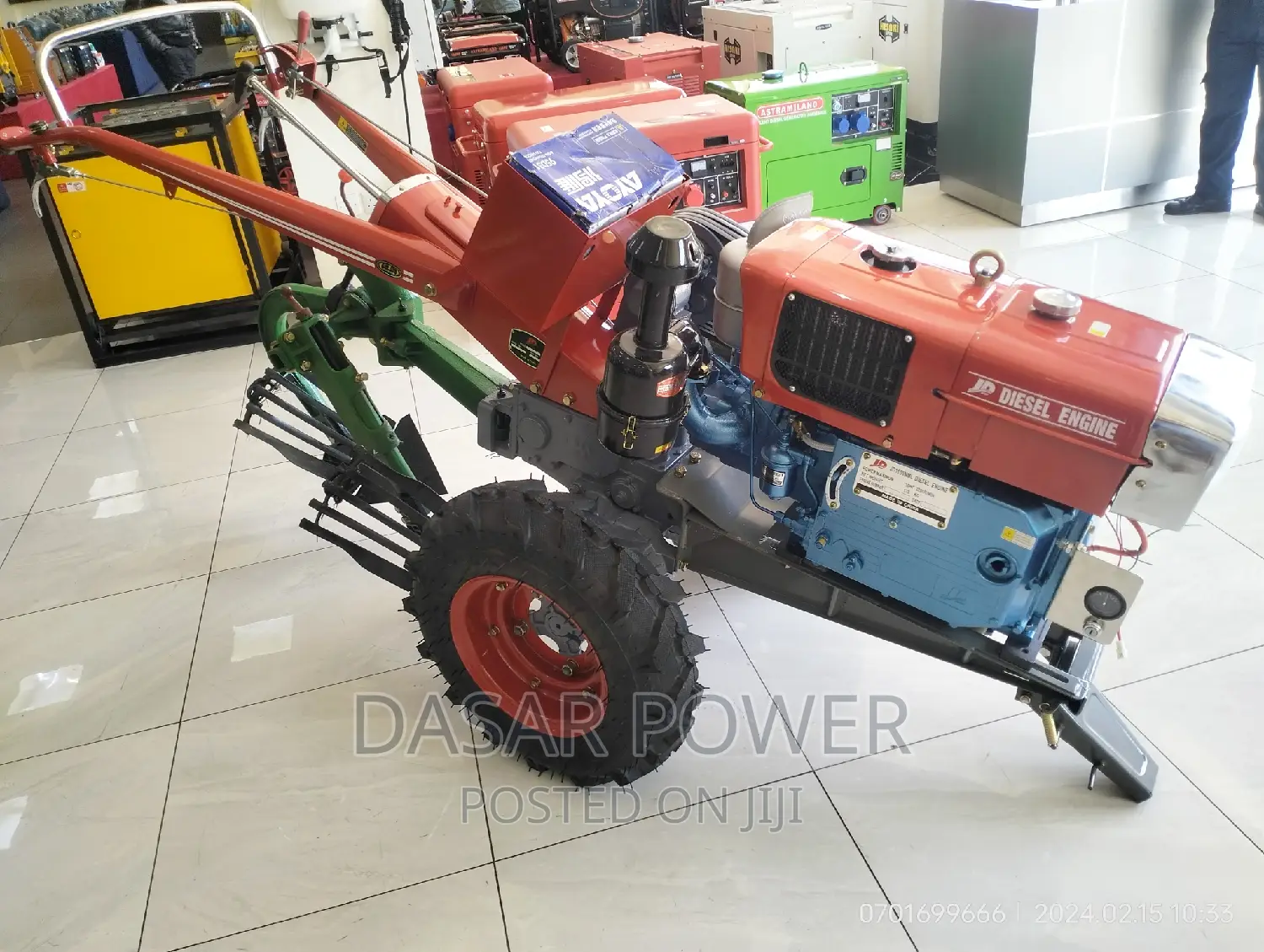 16hp Walking Tractor