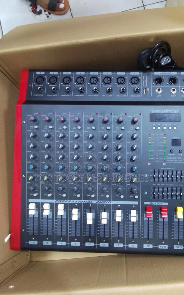 Yamaha Audio Mixer 8channel - main view