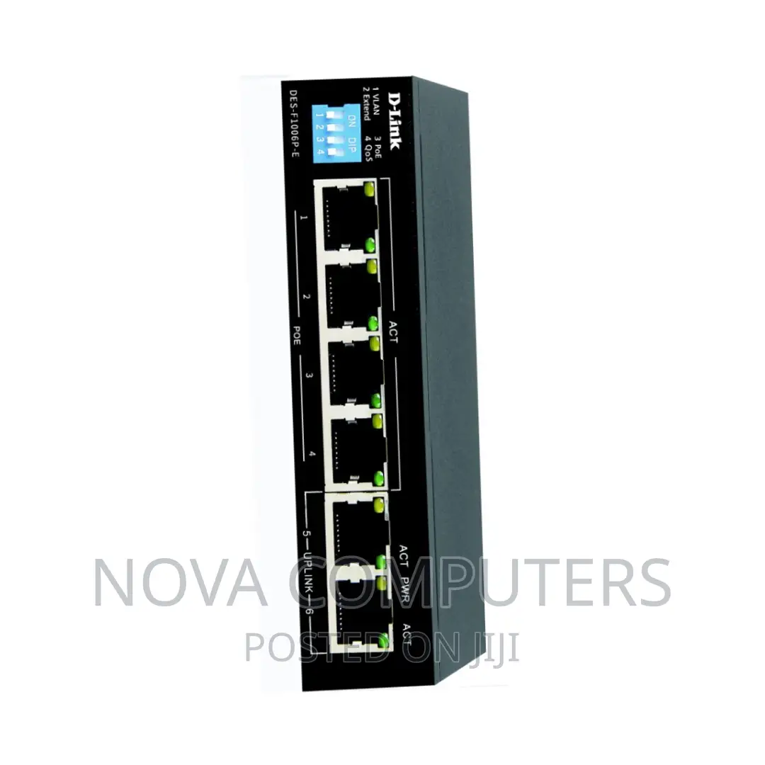 ^^d-Link 250M 6-Port 1000mbps Switch With 4 Poe Ports^^ in Nairobi ...