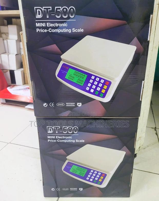 DT 580 Mini Electronic Price Scale 30kg - main view