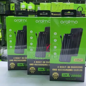 Oraimo Traveler Link 20 OPB-P5201 20,000mah Power Banks