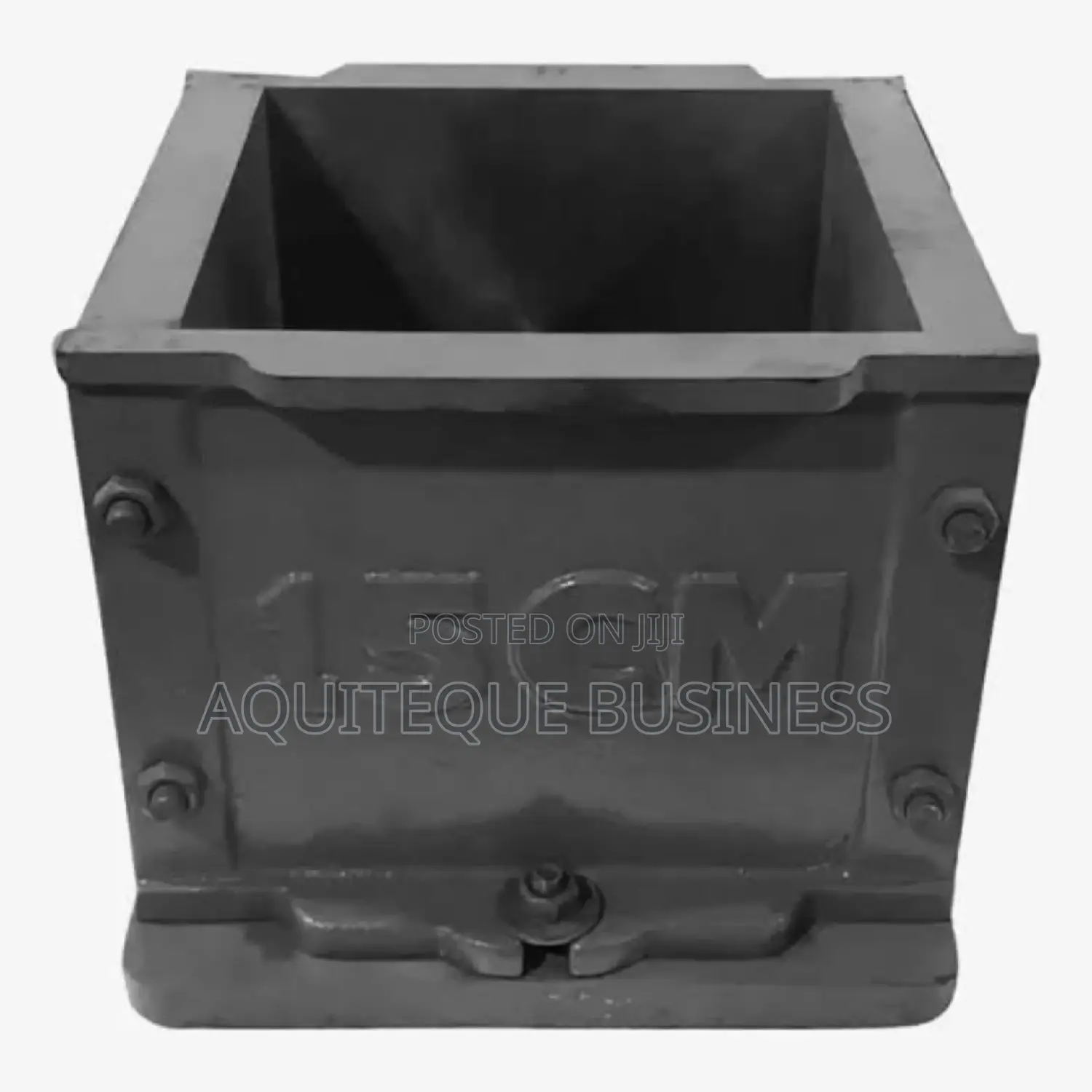 Heavy Duty Concrete Text Cube