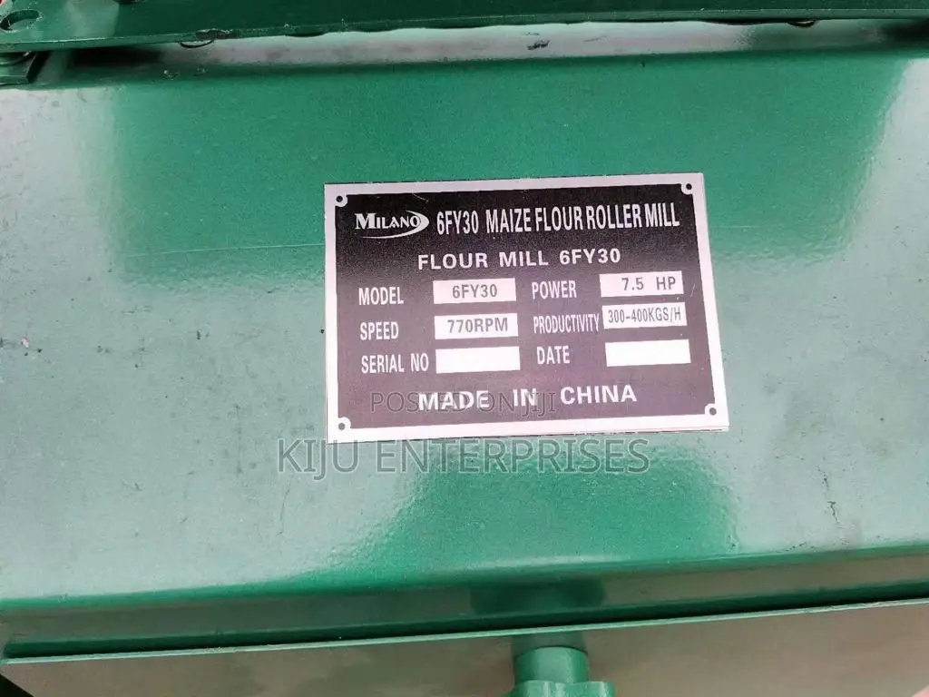Big Size Roller Mill Available Electric Powered