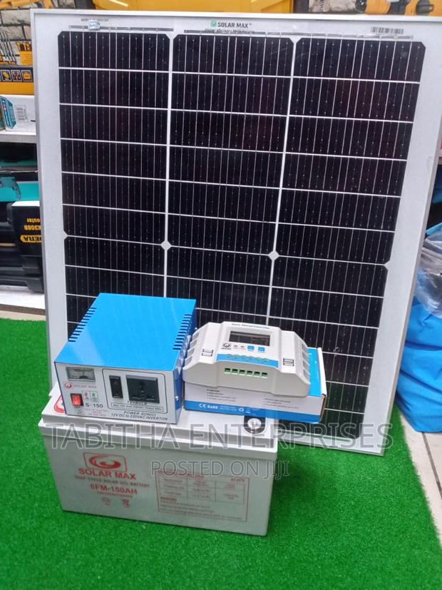 Complete Solar Panels Kit 150watts - main view