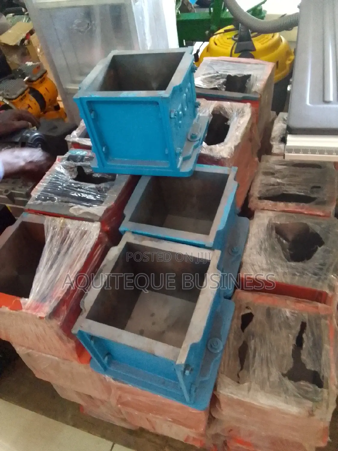 Text Cube Mould. Heavy Duty