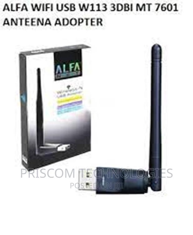 Alfa USB Wireless Adapter With Antenna, ALFA Wifi Antennas - main view