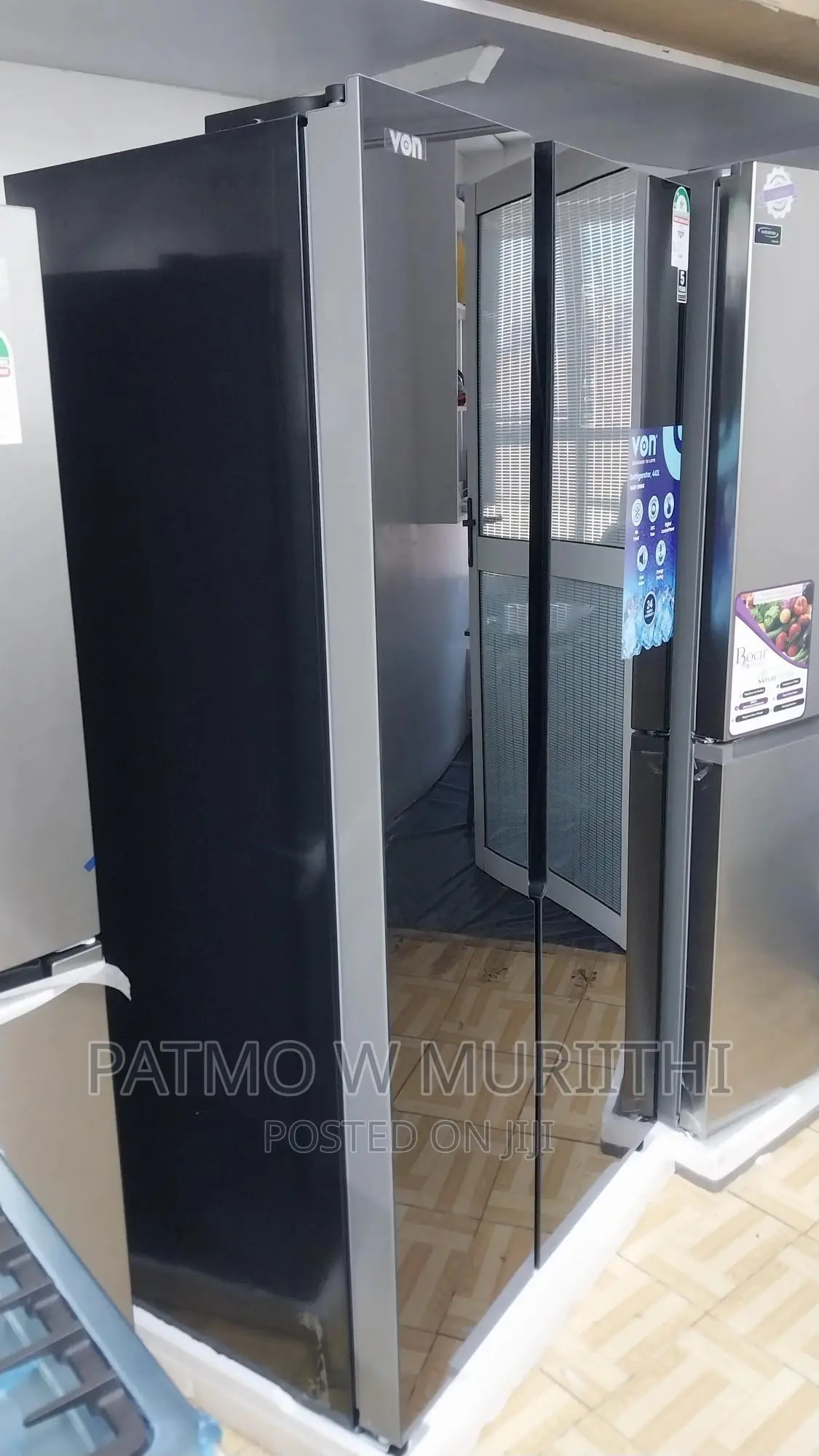 Fridge, 1von Hotpoint Side by Side Fridge, 429L - VARZ-20NHK