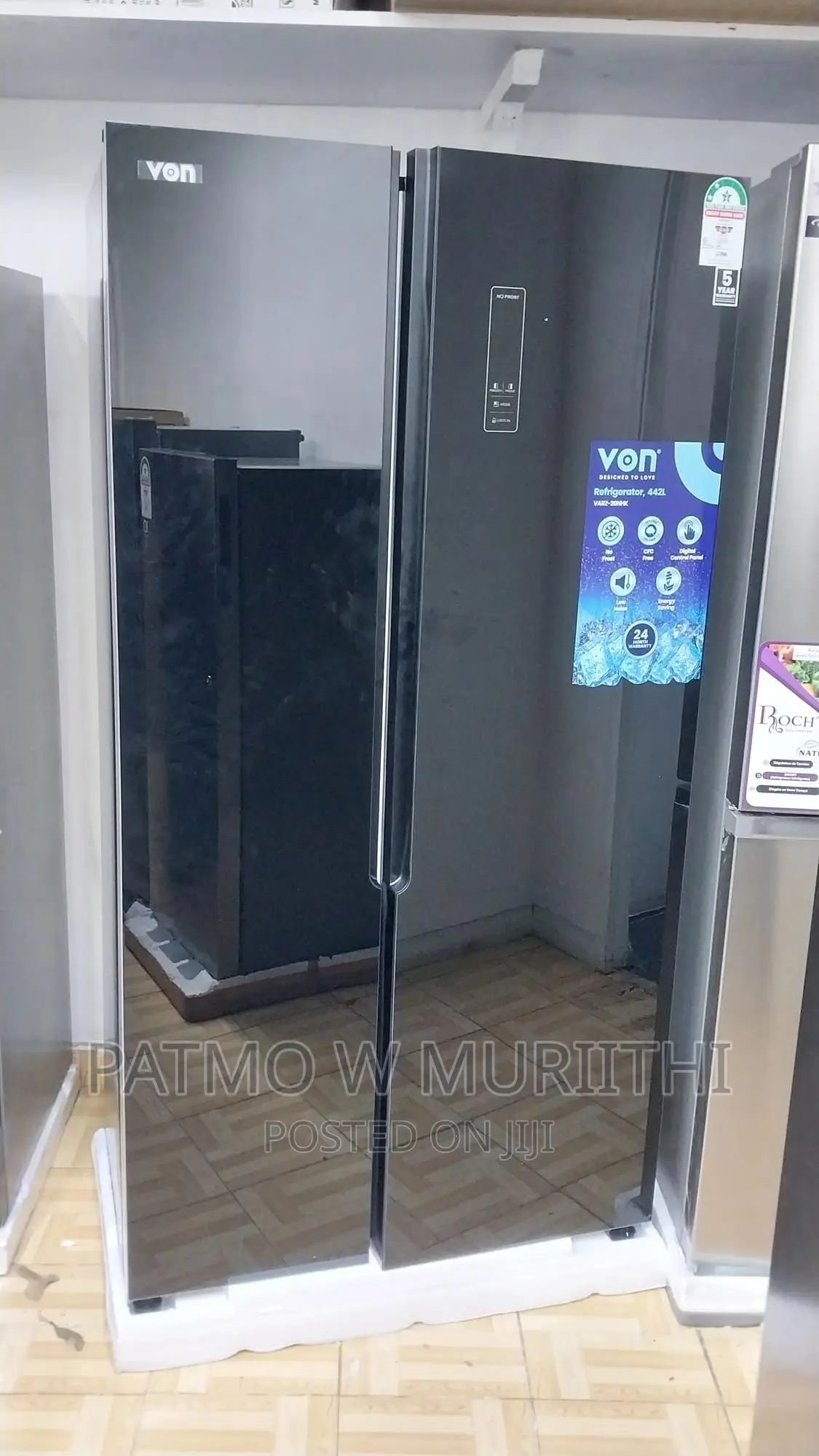 Fidge Von Hotpoint Side by Side Refrigerator 429L No-Frost
