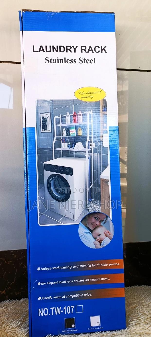 Stand Alone Washing Machine Rack - main view