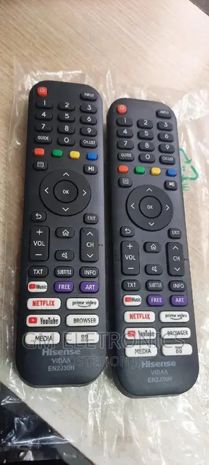 New Replacement Remote for Hisense Vidaa Smart Tv.