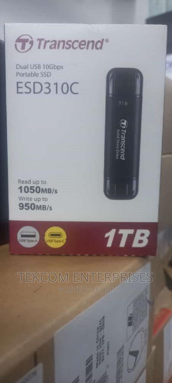Transcend ESD310 1tb Portable SSD // ESD310 Portable 1tb SSD - main view