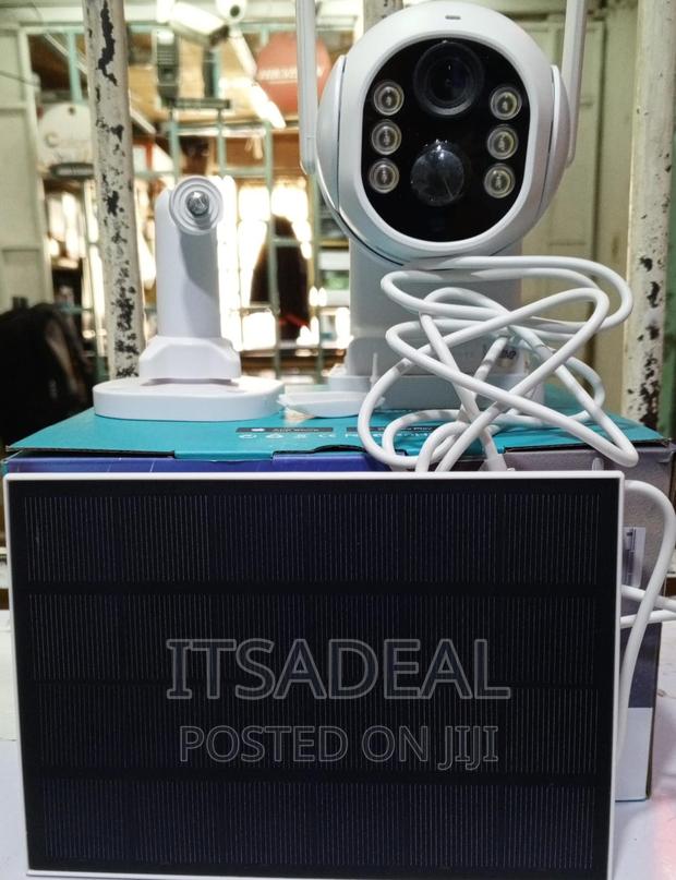 Solar Powered Smart Alarm PTZ Security Camera - thumbnail 4