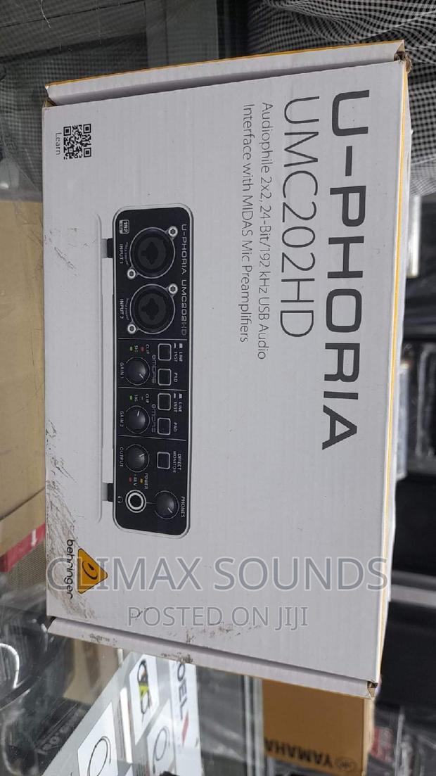 Uphoria Umc202hd Sound Interface, - main view