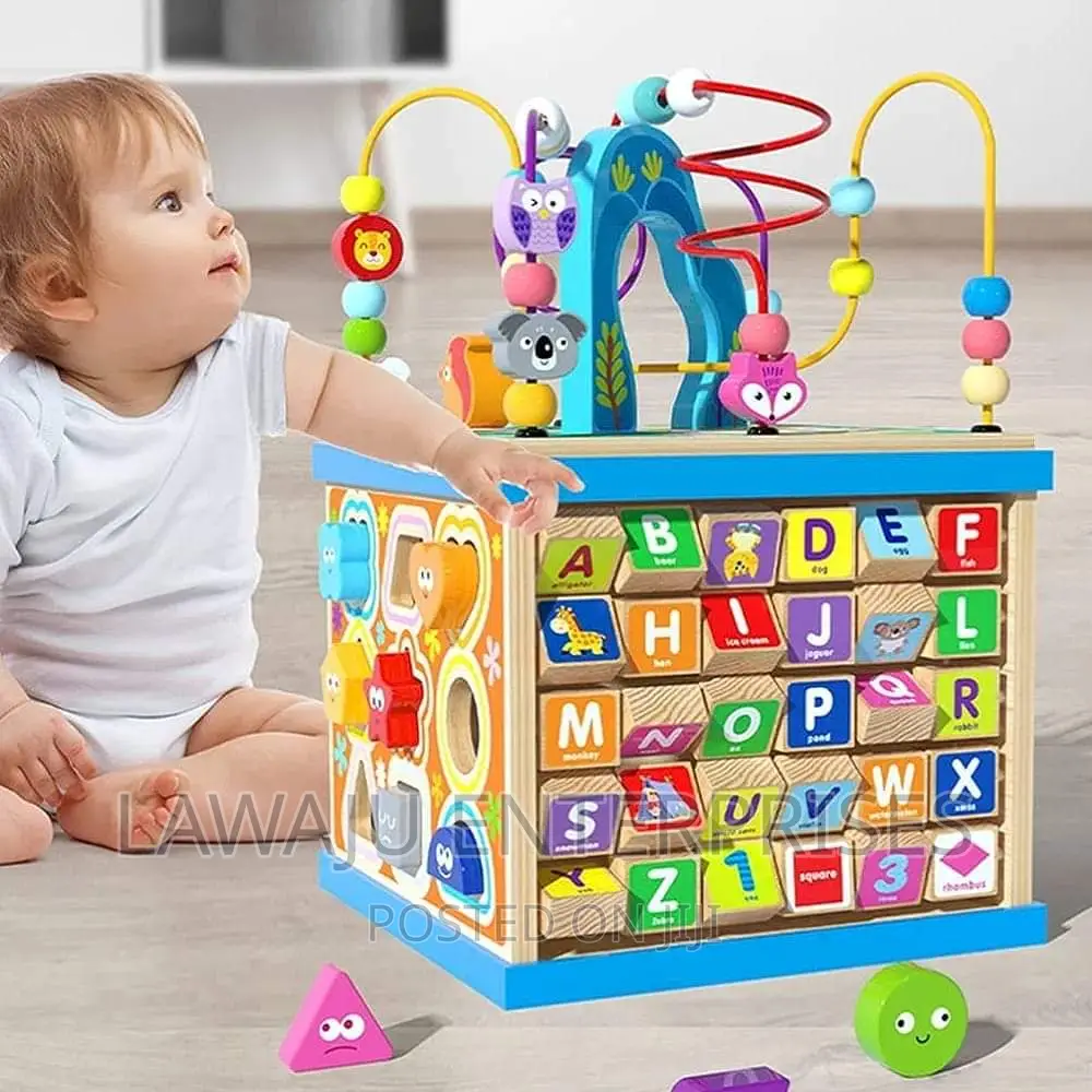Montessori Busy Board Wooden Toys for Children