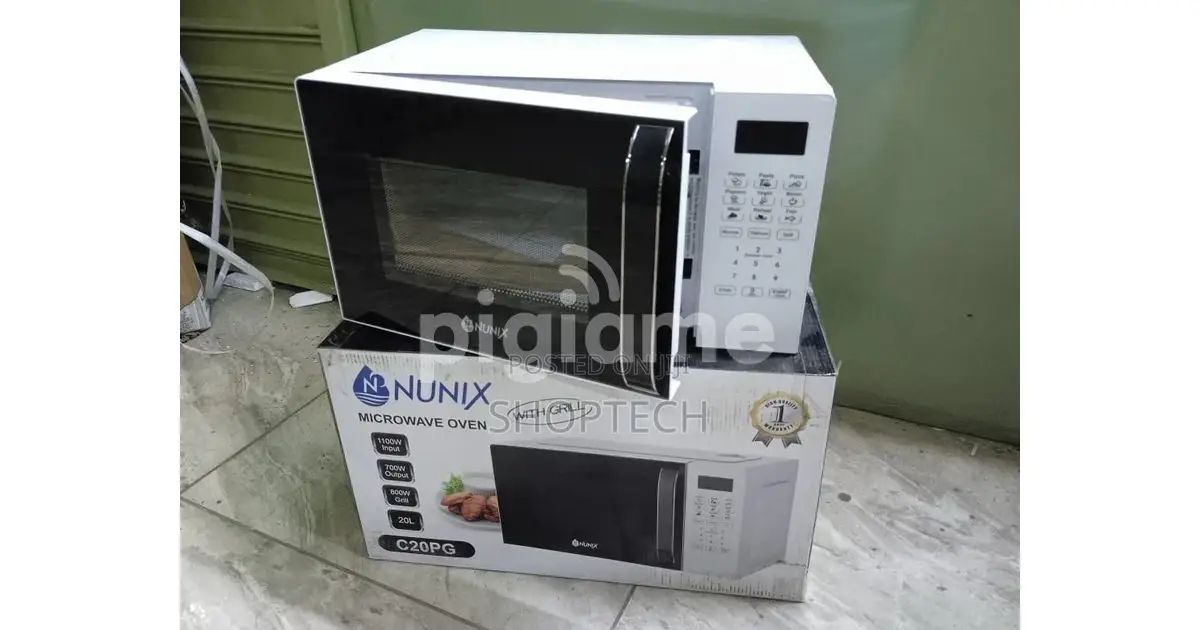 Nunix 20L Digital Electric Microwave Oven and Grill