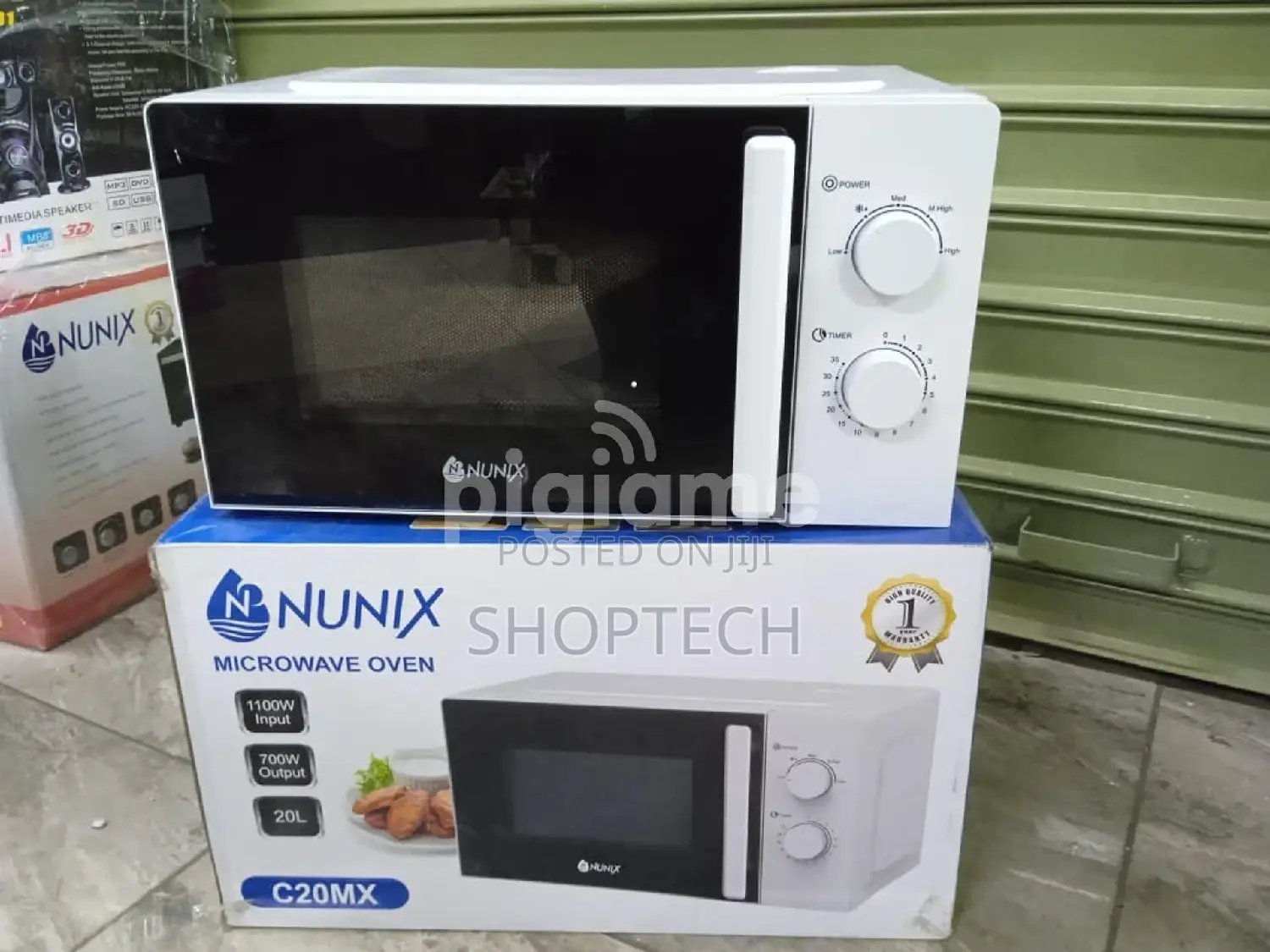 Nunix 20L Digital Electric Microwave Oven and Grill