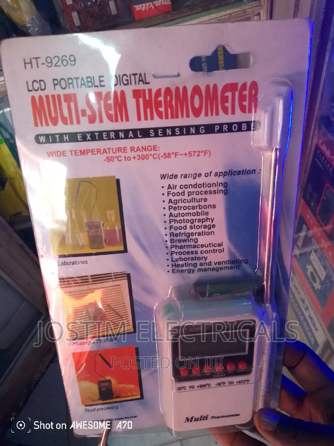 Mult-Stem Thermometer