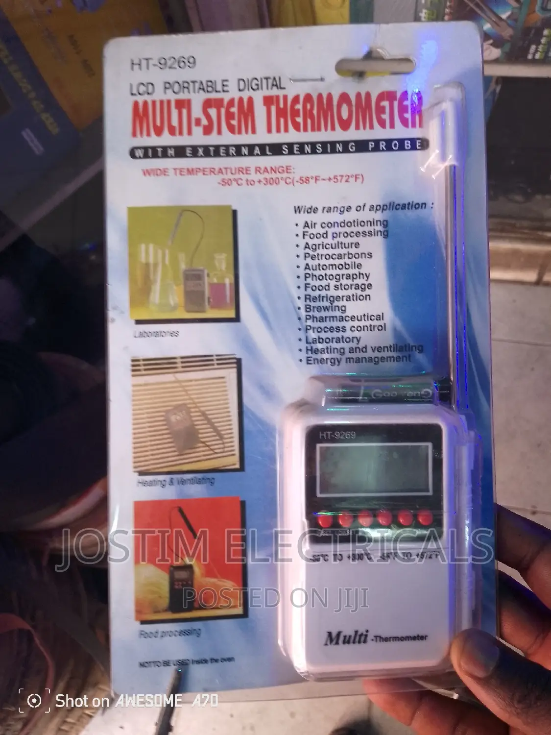 Mult-Stem Thermometer