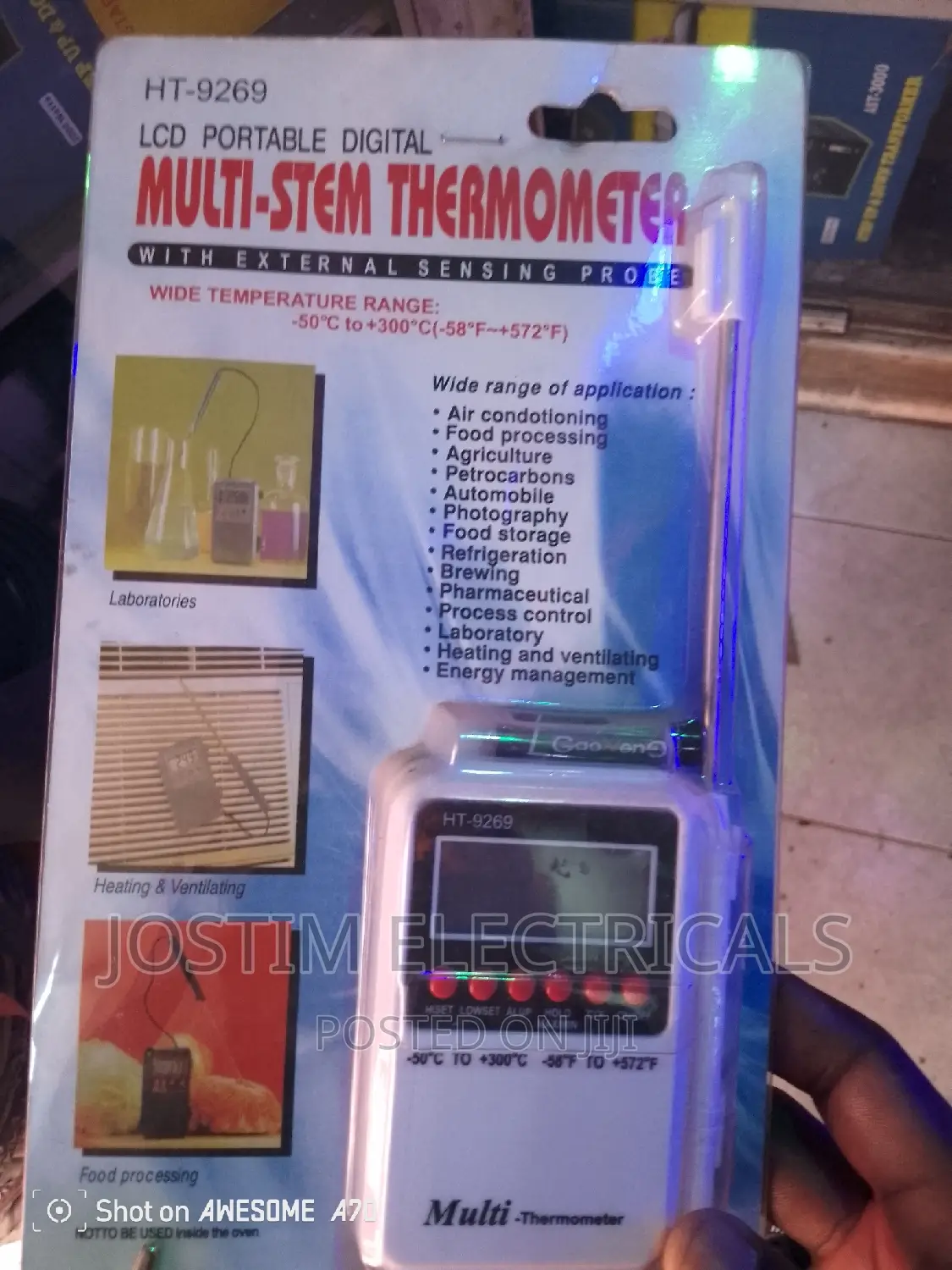 Multi - Stem Thermometer- HT 9269