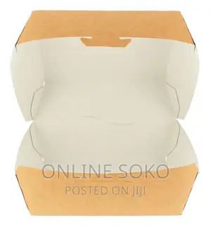 Kraft Take Away Burger Boxes - 10 PCS