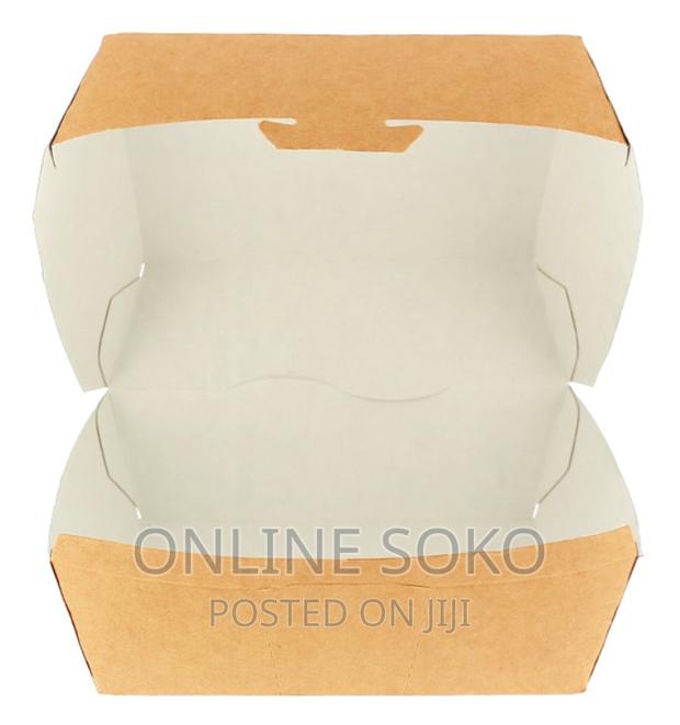 Kraft Take Away Burger Boxes - 10 PCS - thumbnail 3