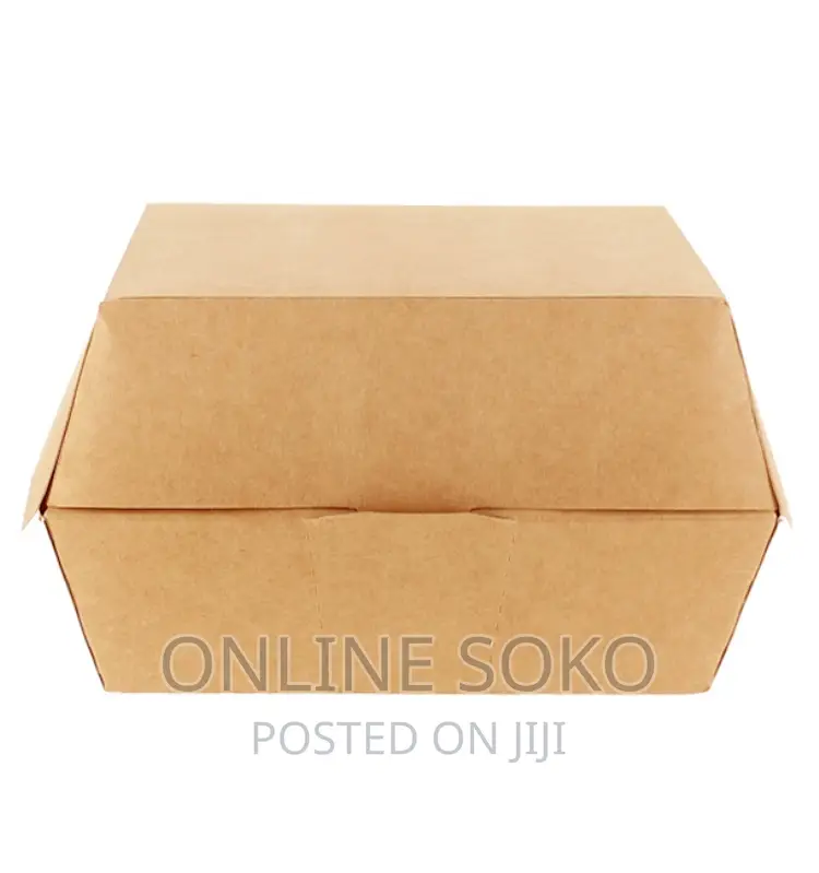 Kraft Take Away Burger Boxes - 10 PCS