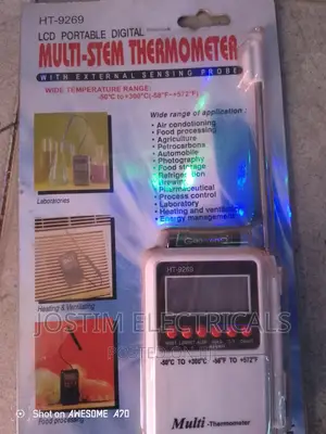 High Temperature Multi- Stem Thermometer