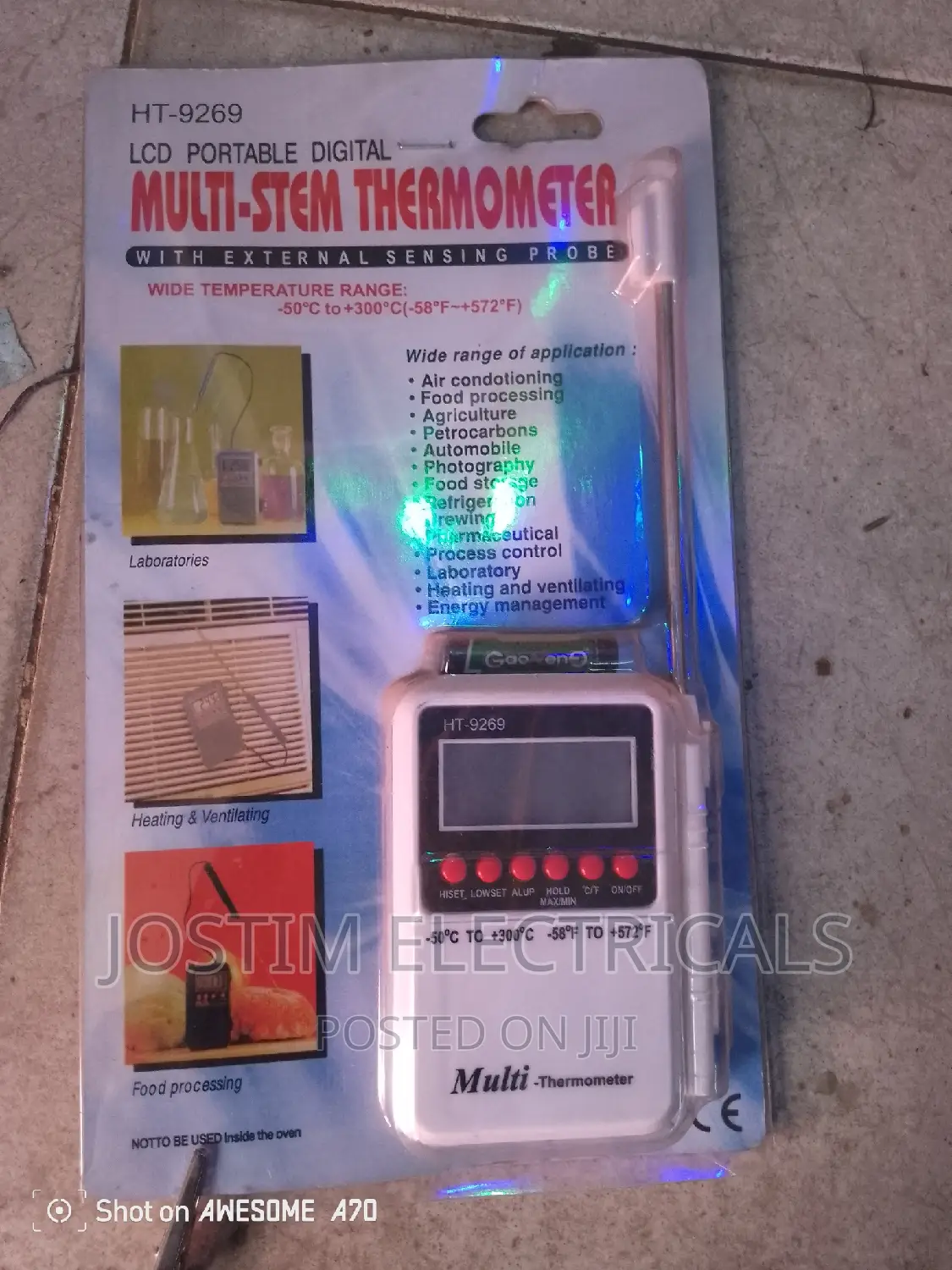 High Temperature Thermometer