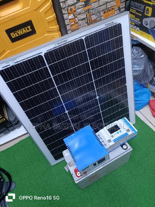 Complete Solar Panel - main view