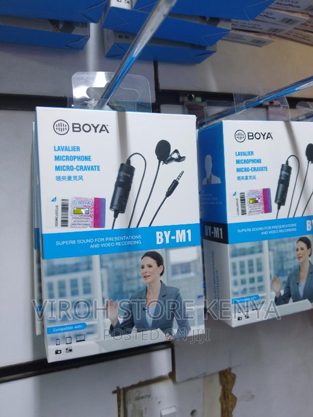 Genuine BOYA Shirt Microphone BY-M1 Recording Microphone