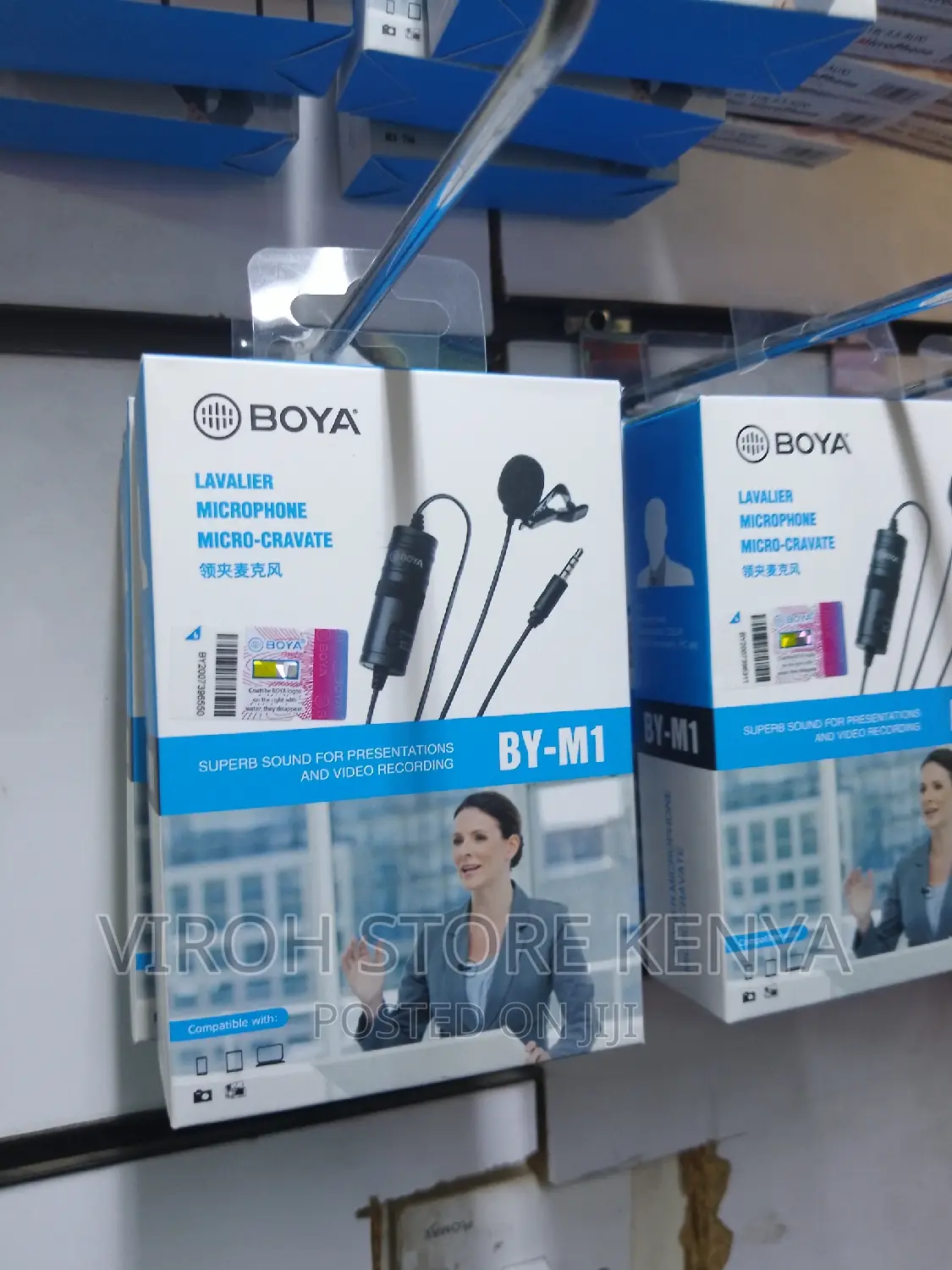 Genuine BOYA Shirt Microphone BY-M1 Recording Microphone