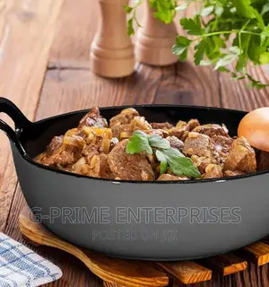 Cast Iron Wok Pan