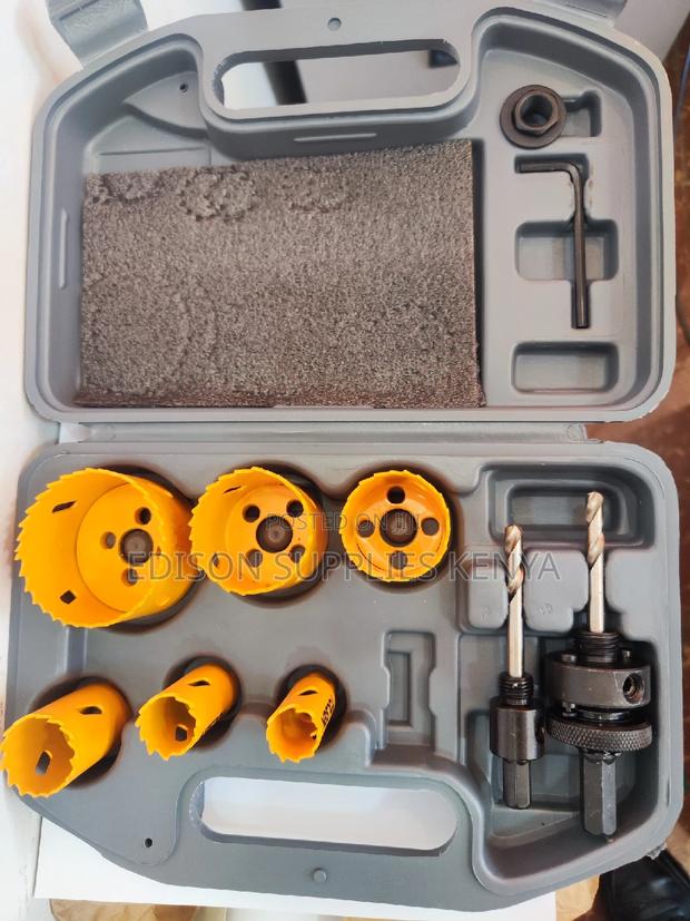 Hole Saw Set Tolsen 9pcs Bi-Metal Hole Saw Set 75861 - thumbnail 3