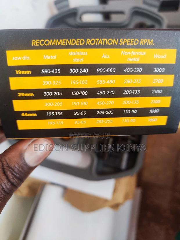 Hole Saw Set Tolsen 9pcs Bi-Metal Hole Saw Set 75861 - thumbnail 5