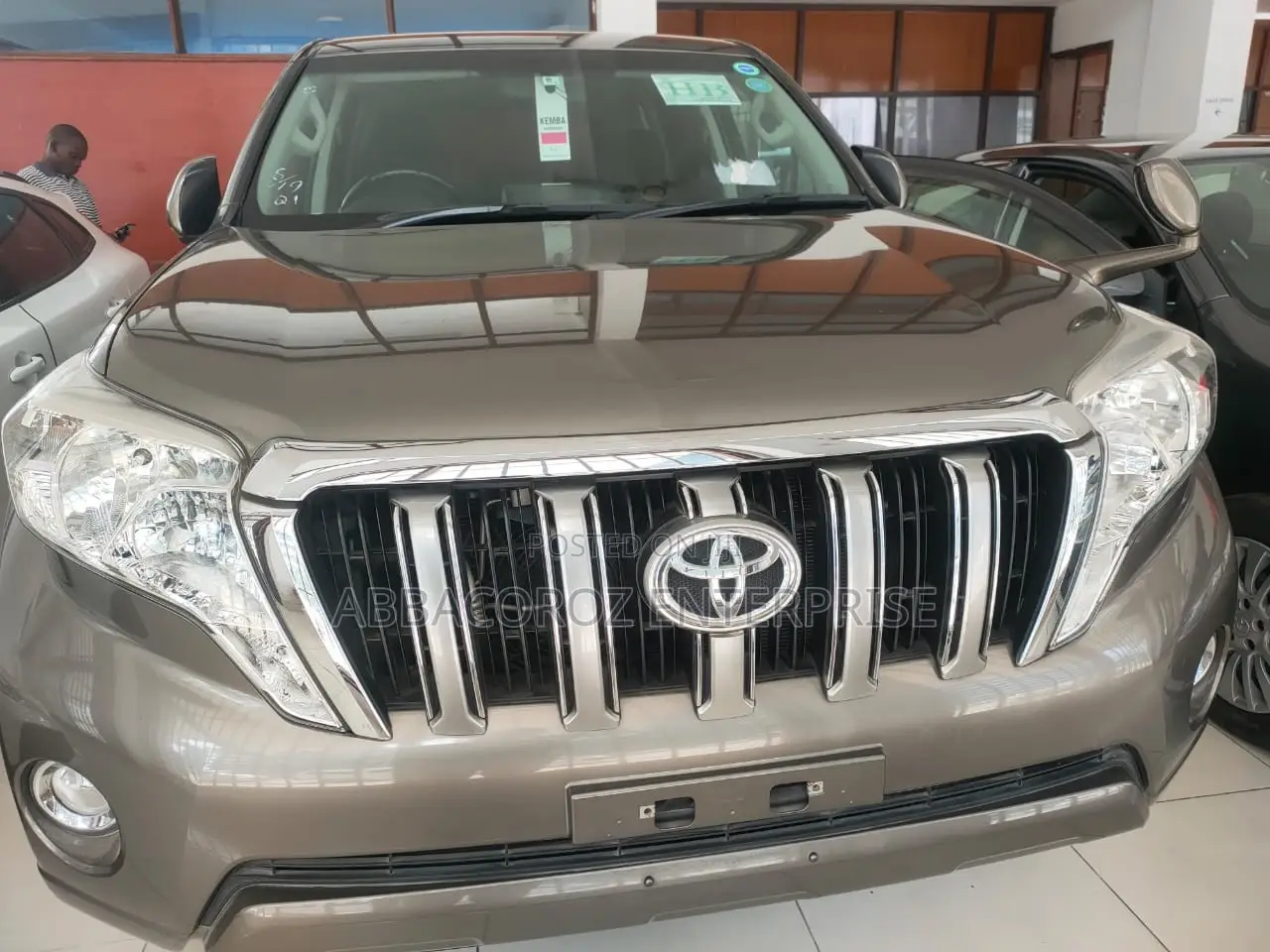 Toyota Land Cruiser Prado 2017 Brown