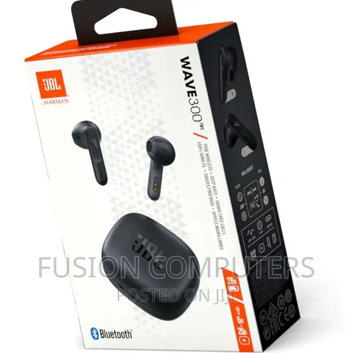JBL Wave 300 TWS True Wireless in-Ear Bluetooth Headphones