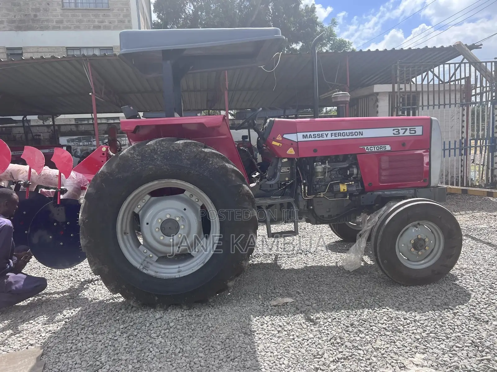 Mf 375 2wd Trac 75hp 2024 Model