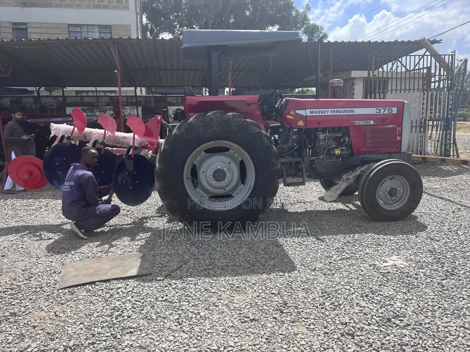 Mf 375 2wd Trac 75hp 2024 Model
